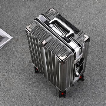 密碼箱男旅行箱鋁框拉桿箱20尺寸登機(jī)24尺寸行李箱男女學(xué)生26密碼皮箱